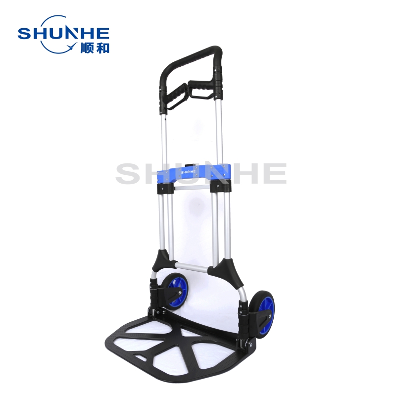 Heavy Duty Alum Folding Hand Truck Two Wheel Folding Hand Trolley FW-90L