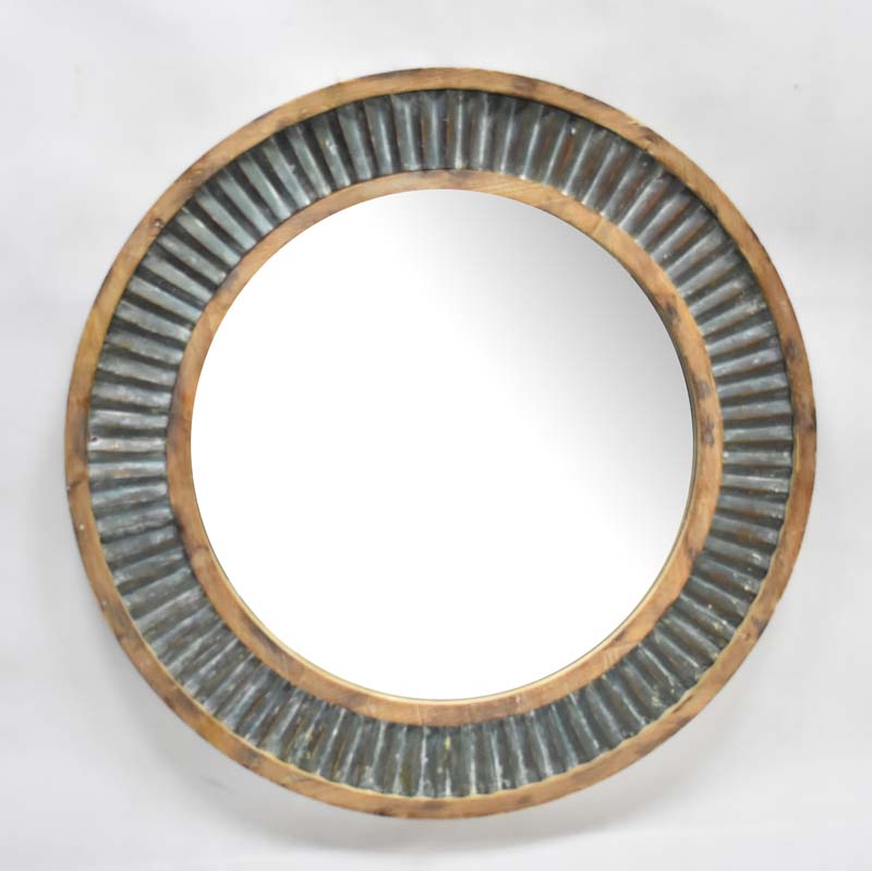 Wood Mirror of Hanging Wall