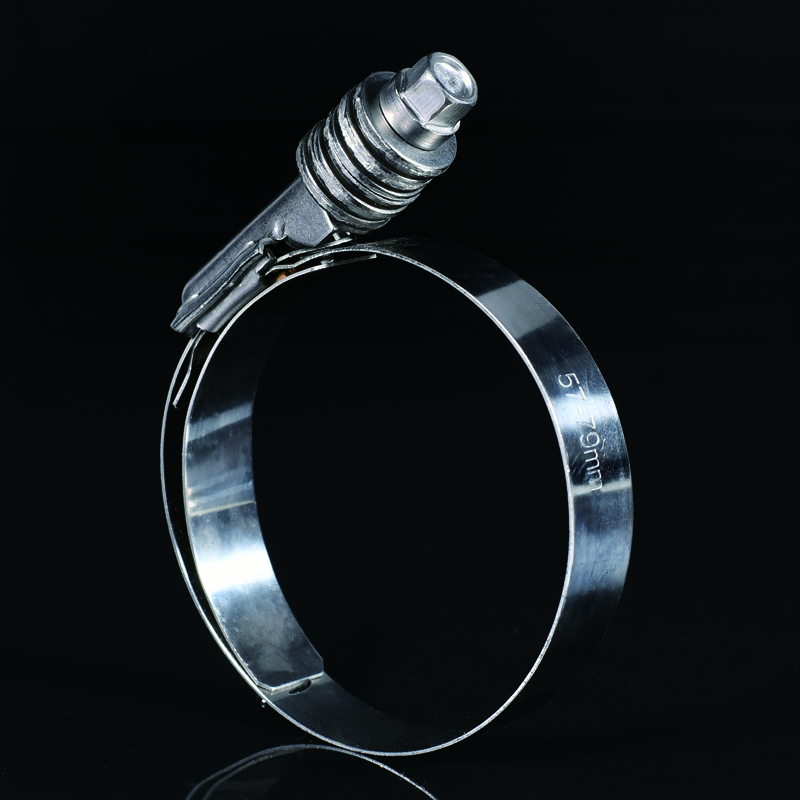Heavy duty hose clamp with or without liner