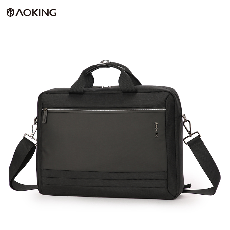 Aoking Anti-theft Large Capacity Business Briefcase Male Laptop Shoulder Bag