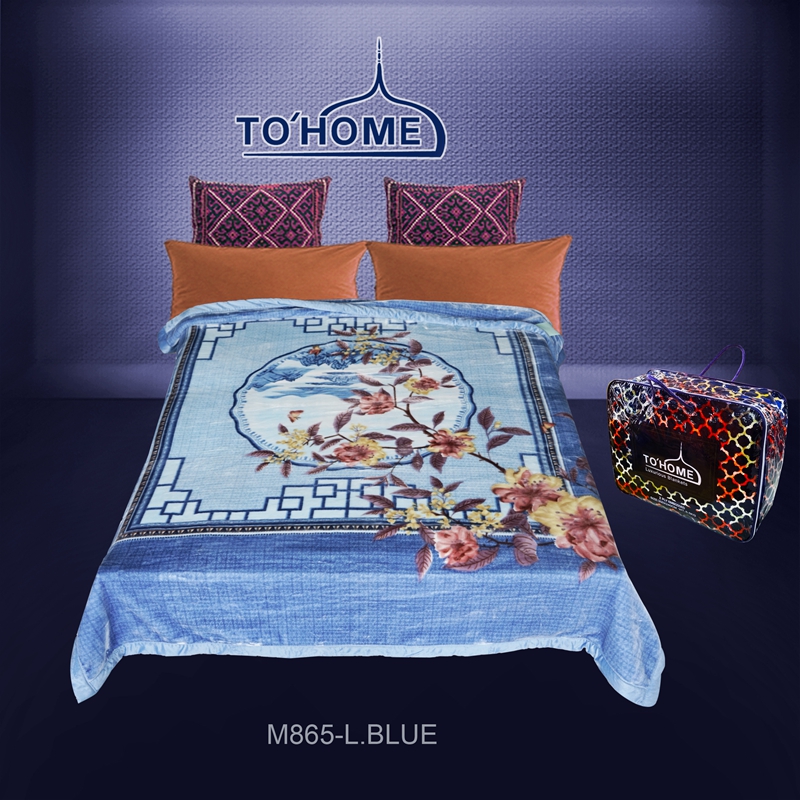 2ply cloudy blanket（Chinese style）