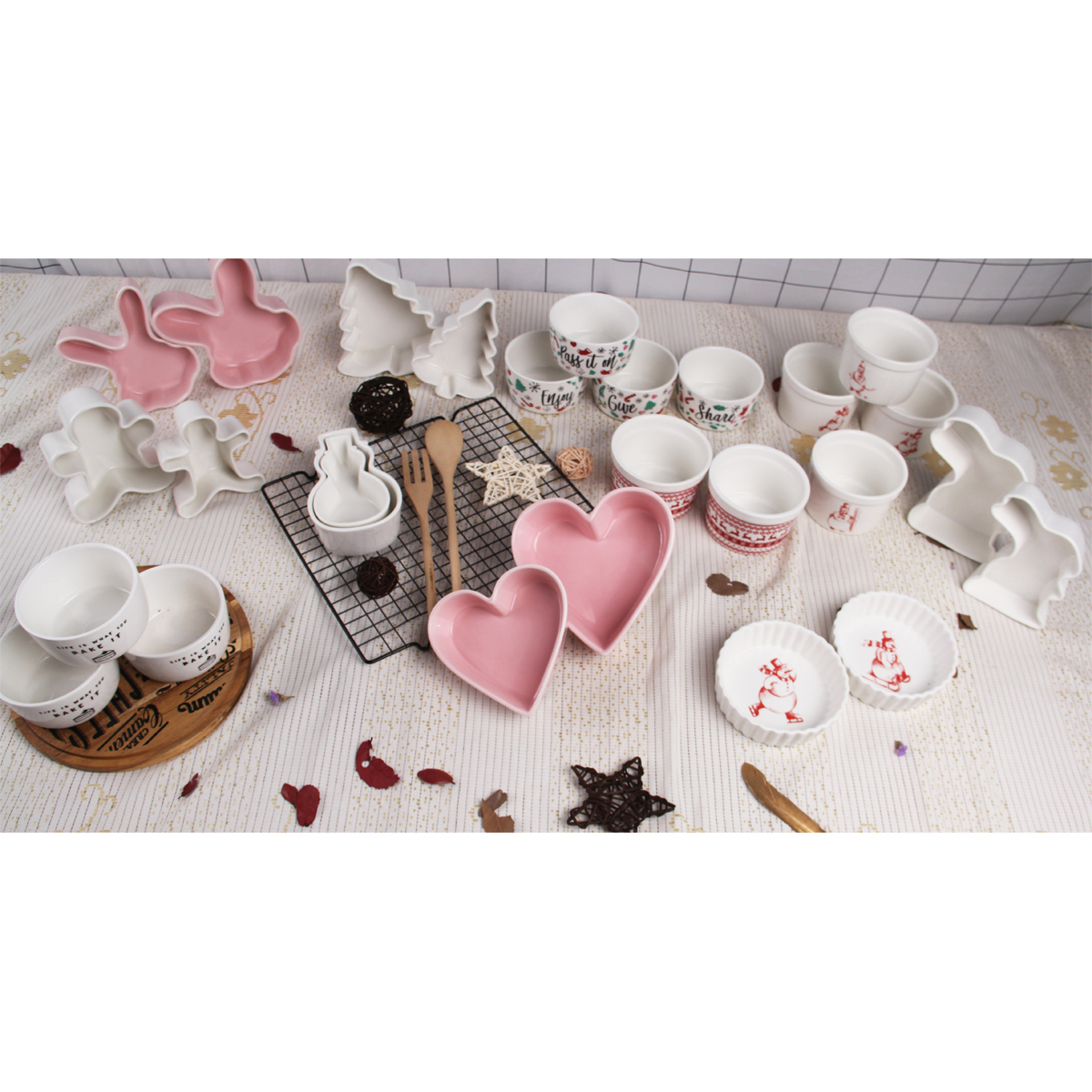 Figural Baking Ramekins