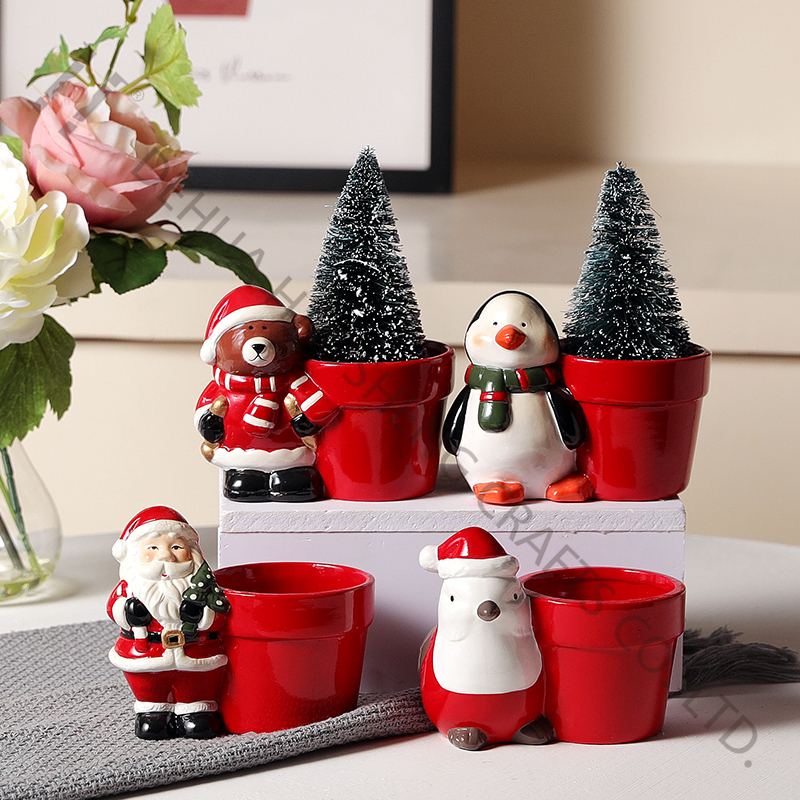 Christmas Bird / Bear / Penguin / Santa with dolomite material