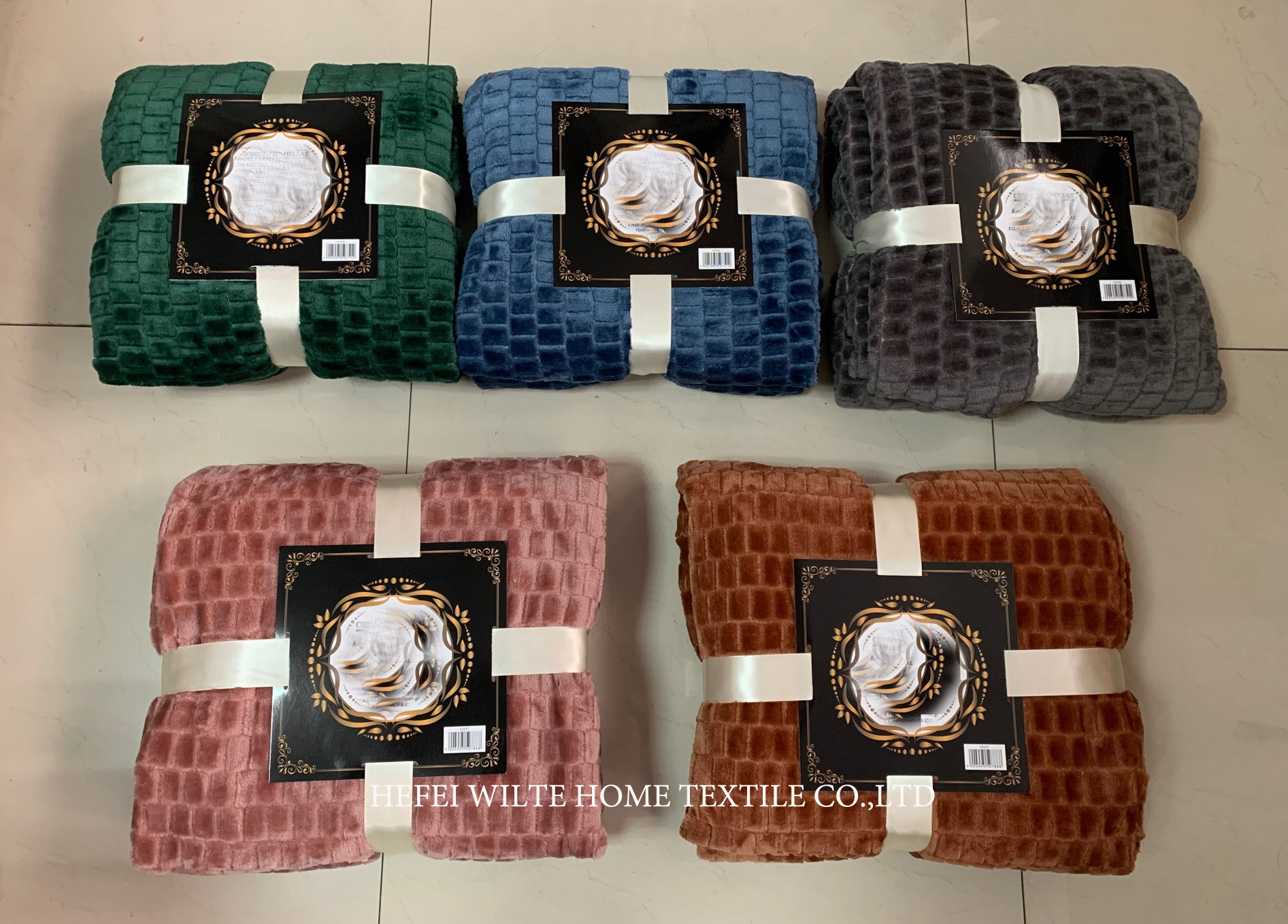 Jacquard Flannel Blanket