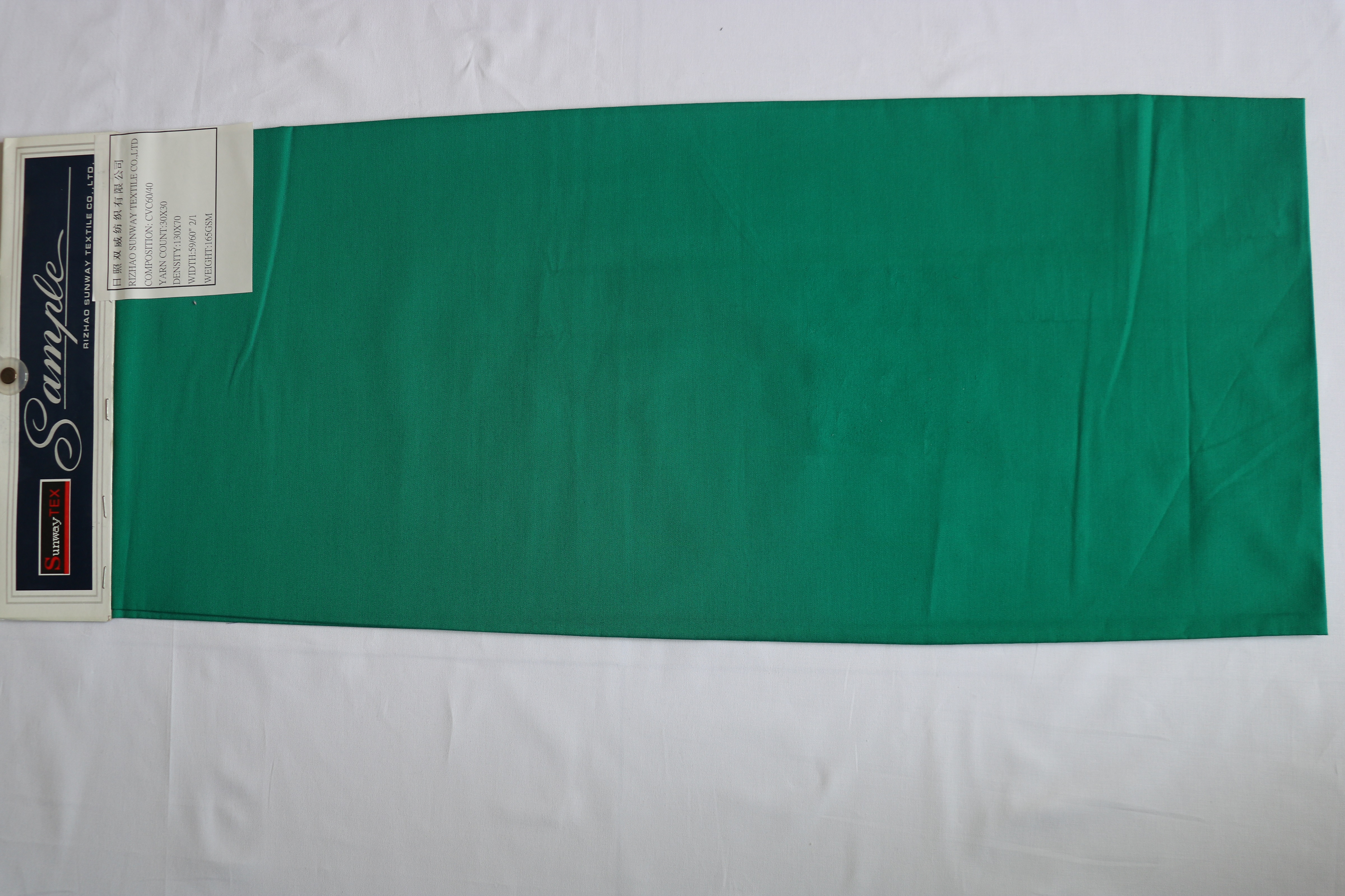 60%cotton 40%poly 165gsm Twill Dyed