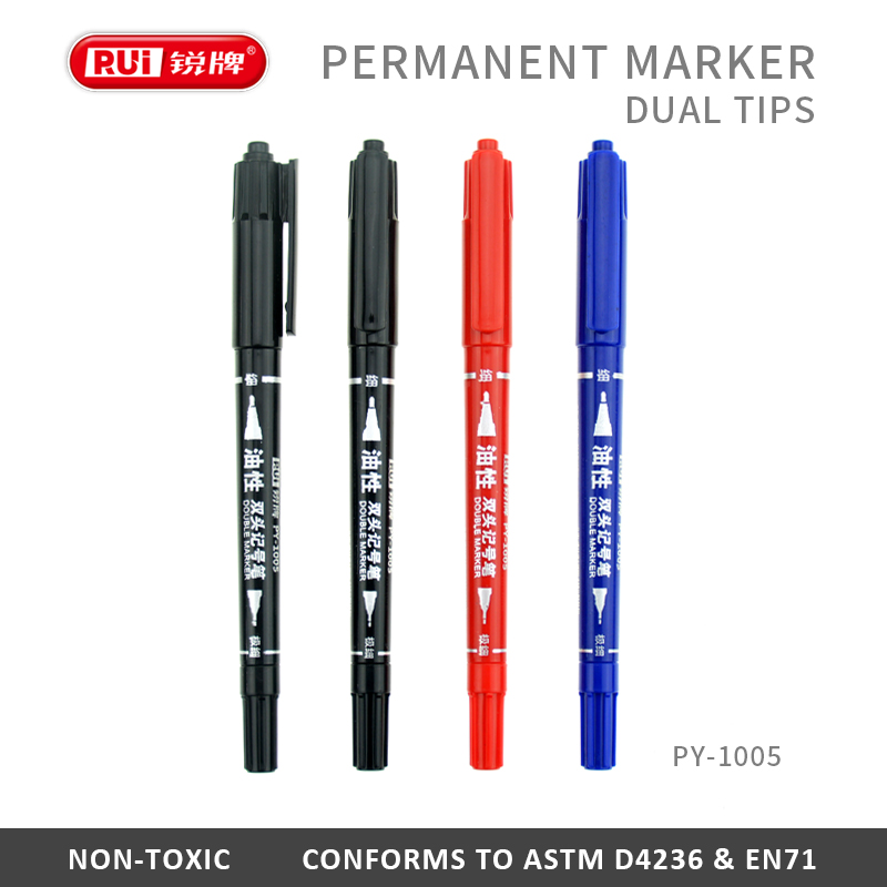 Dual Tips Permanent Marker