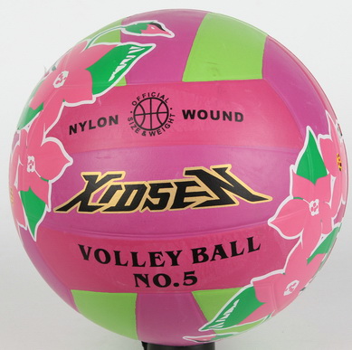 Soft Touch Flower Colorful Beach Volleyball