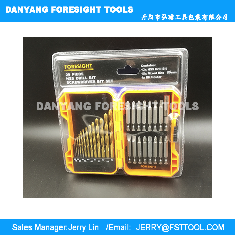 29pcs drill and bit set