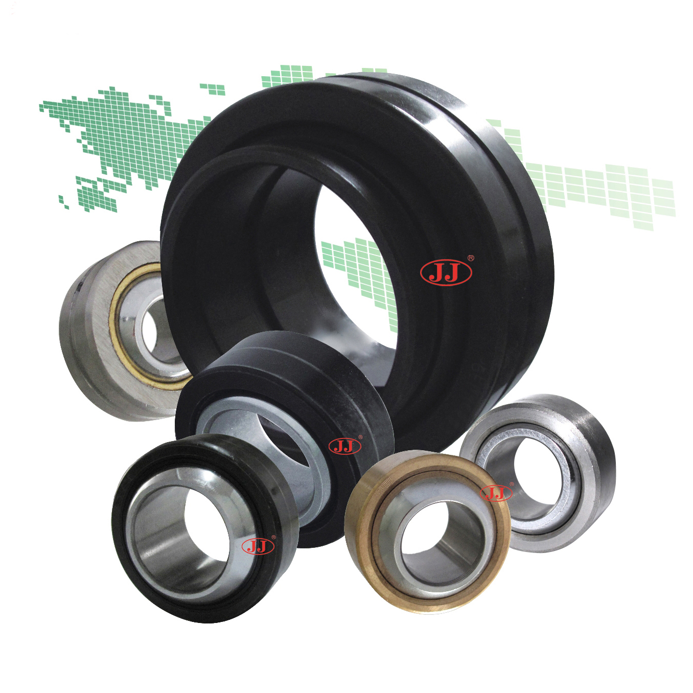 Redial spherical plain bearings