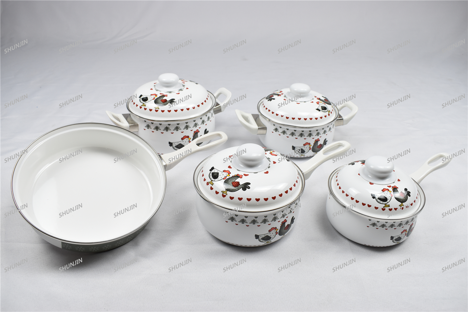 Enamel Cookware Set