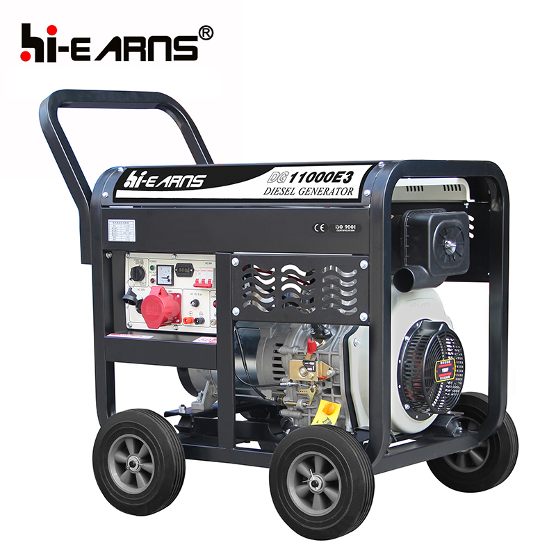 7.5kw open frame diesel generator