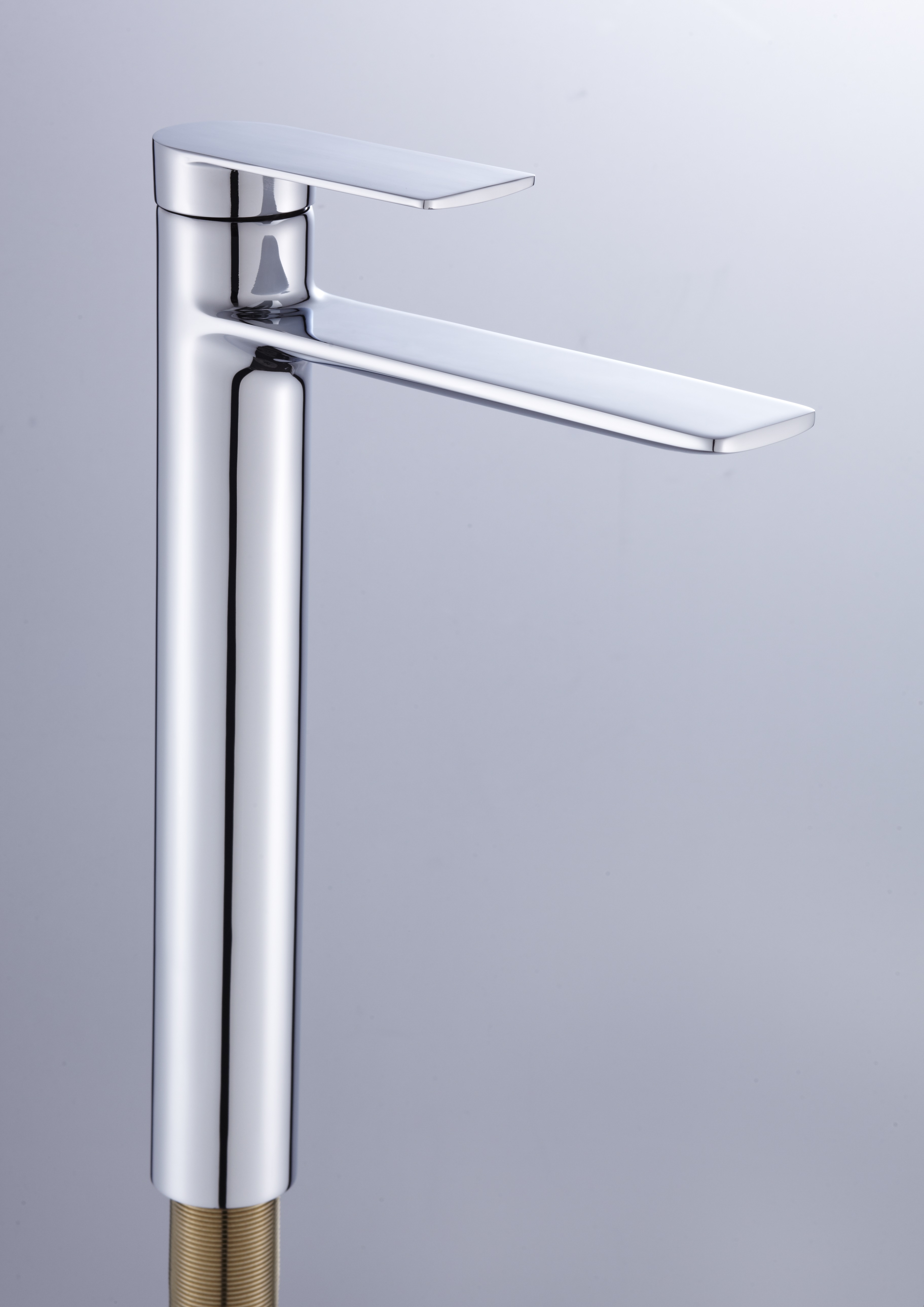 New Single lever higher chromed basin faucet