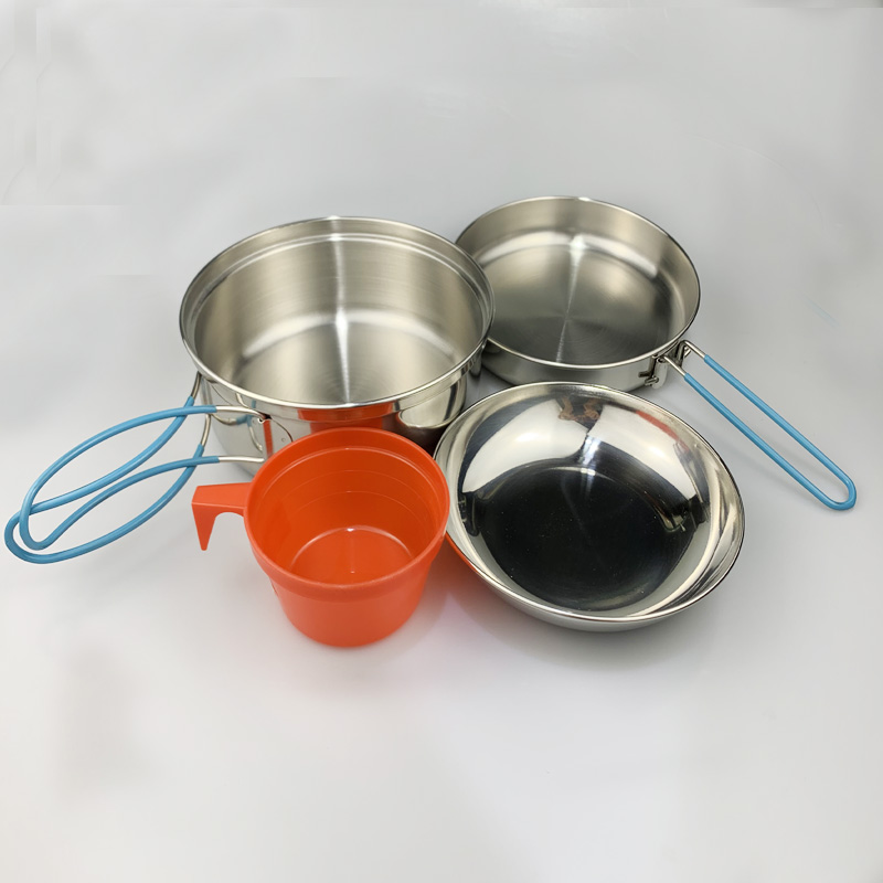 S/Steel Cookset 1 Person