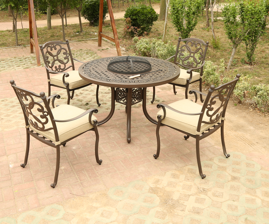 cast aluminum outdoor furniture