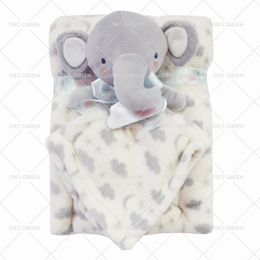 Baby Blanket coral fleece double layer blanket Kids Swaddle Wrap Baby Bedding Blanket