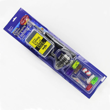 NEW HOT sale fishing rod kit with fishing reel and fishing lure set
