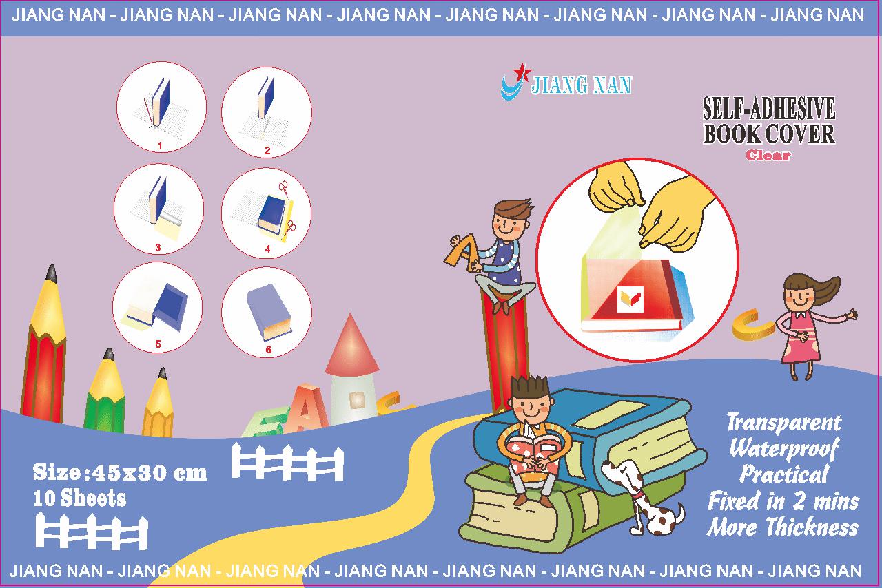 50*30cm clear book protection cover