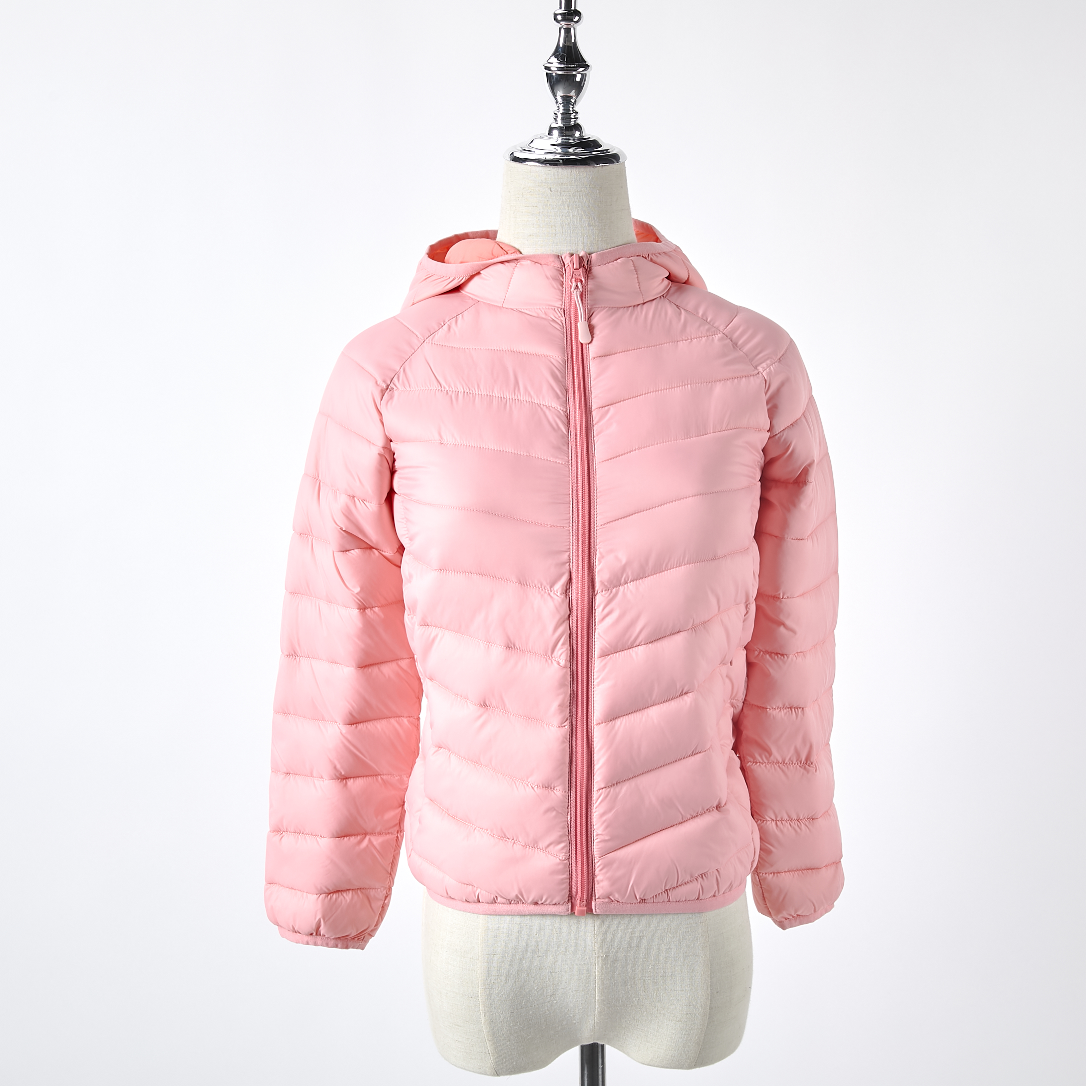 Solid Lw Padded Coat