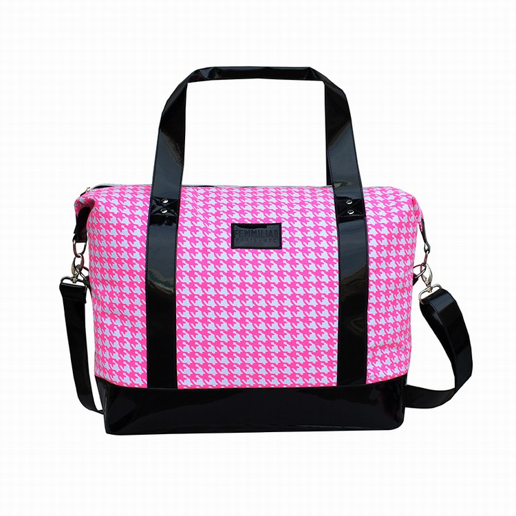 Fashion luxury travel bag for woven