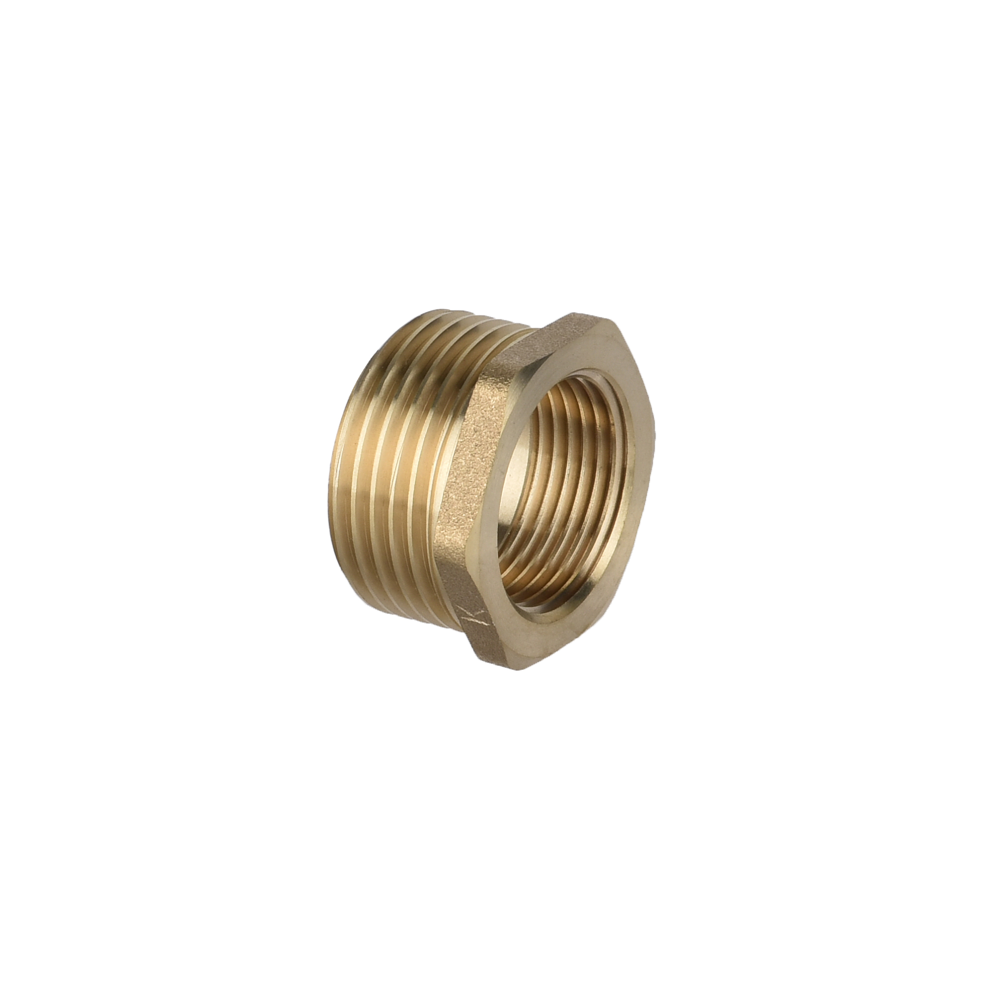 Threaded Brass Reducing Bush M-F 1"*3/4" Brass Pack of 1 UK
