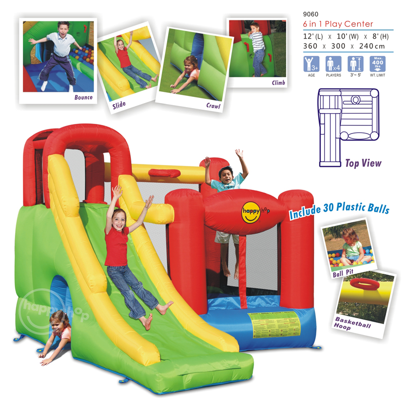 Happy hop Play Center- 6 in 1 Play Center