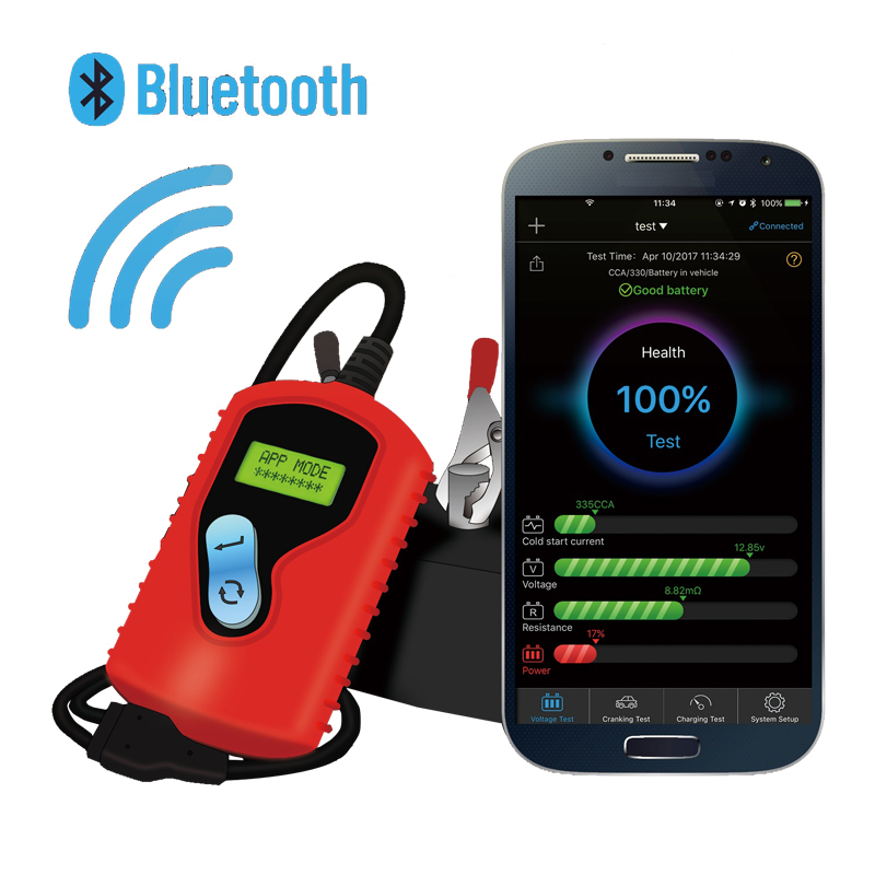 bluetooth Auto battery analyzer