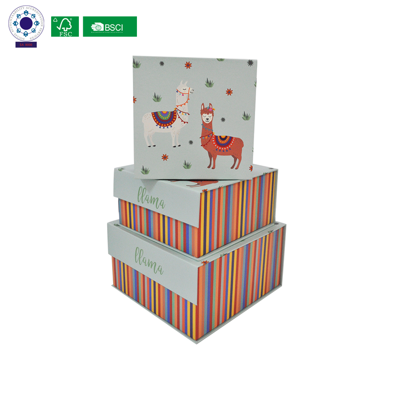 custom cardboard packaging gift box