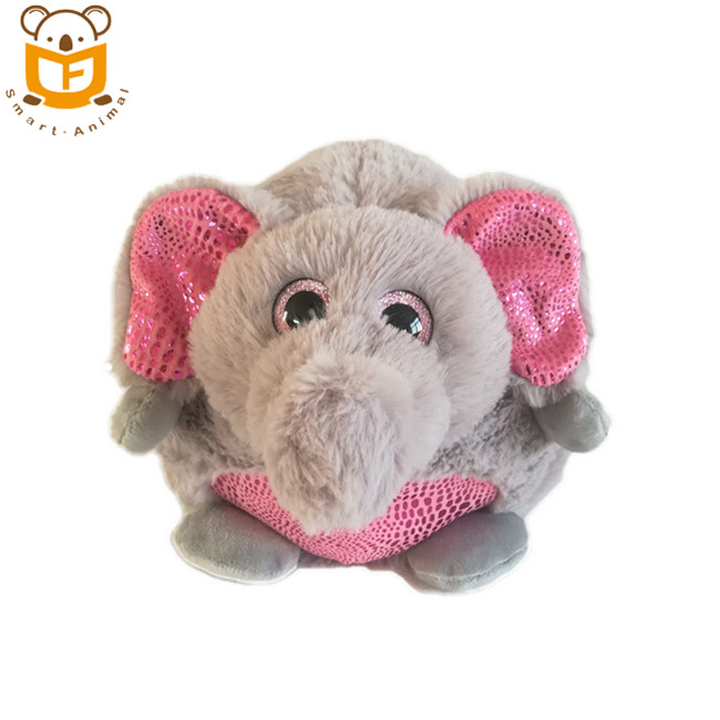 Soft cute stuffed plush fat ball animal plush toy