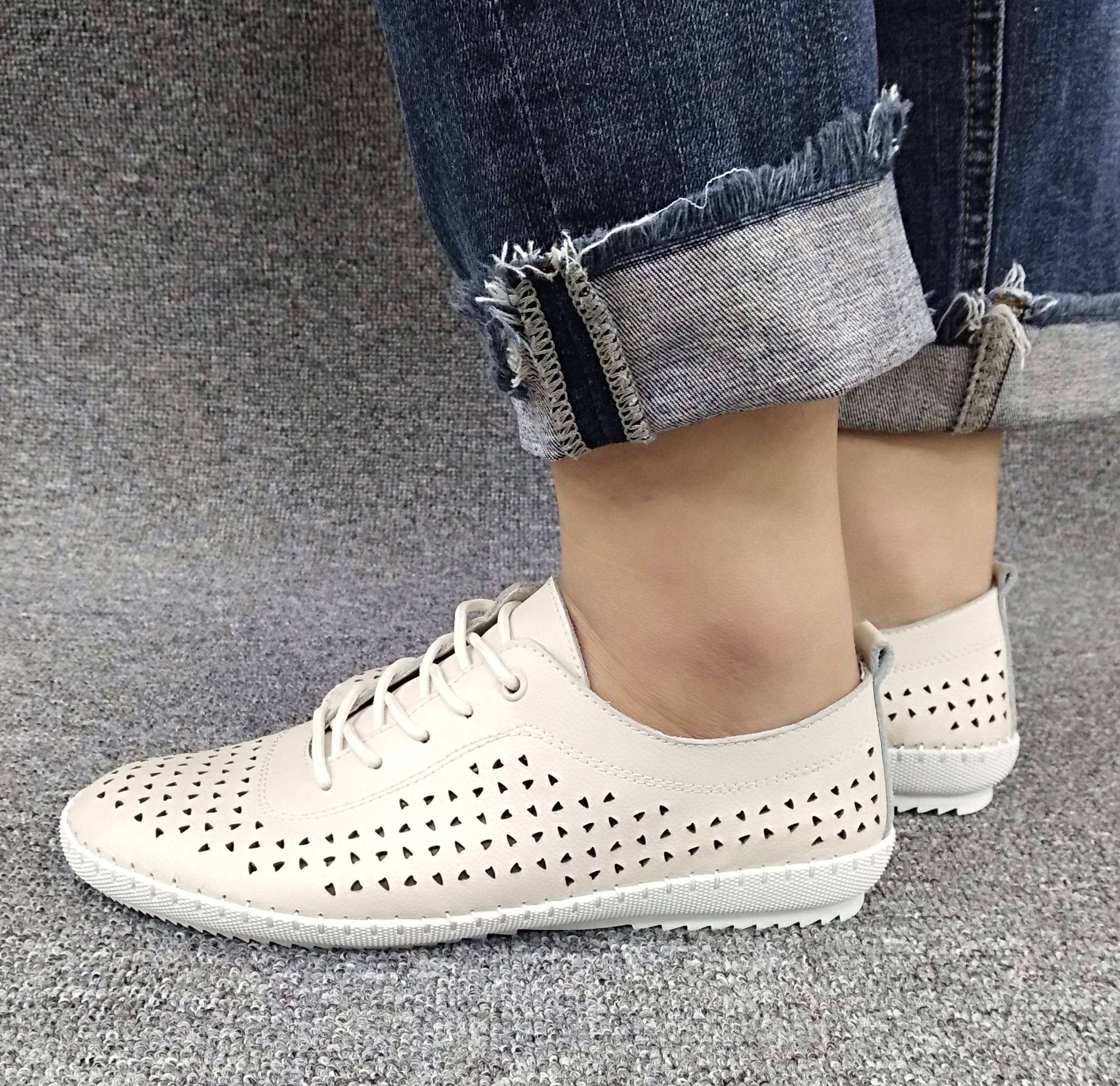 SS21 Fashion leather women shoes