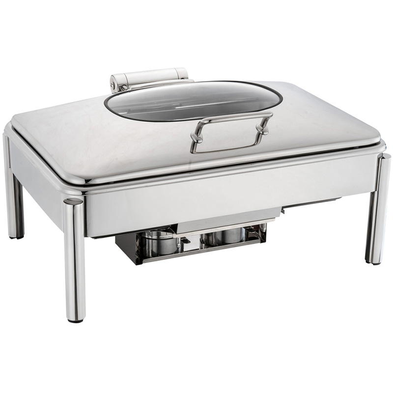 9l Damping Hinge Induction Chafing Dish