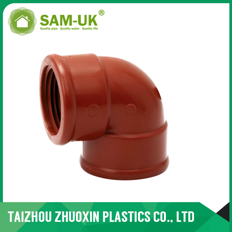 Hot Sell PPH plastic material Pipe Fittings Elbow