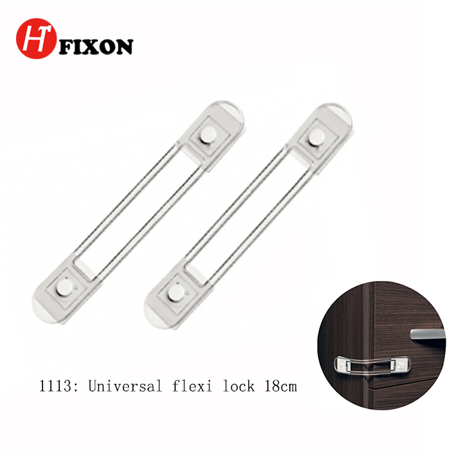 Plastic safety lock universal lock baby safety lock plastic flexiable latch