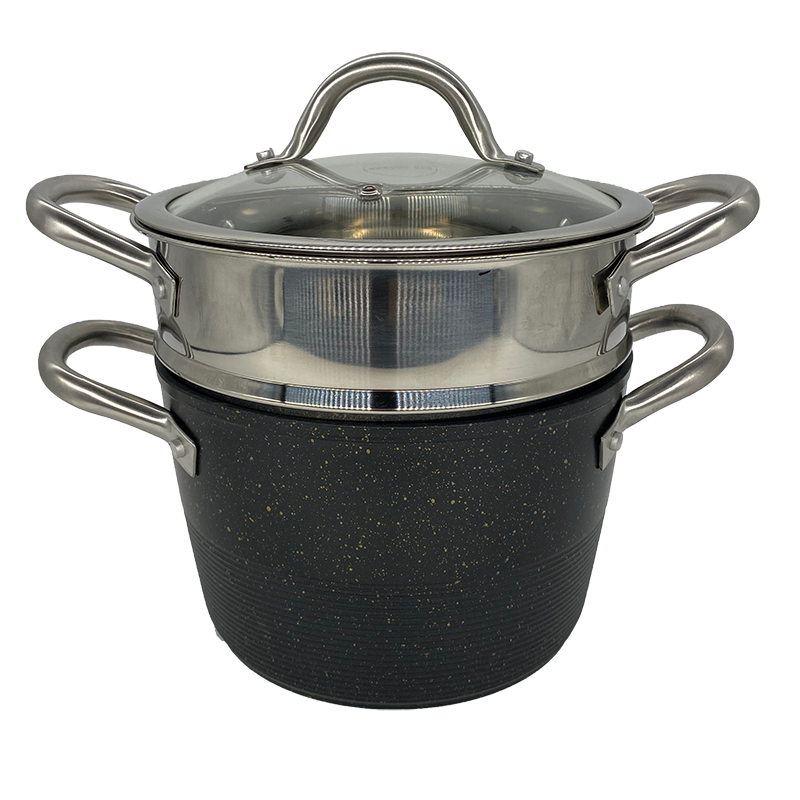 color aluminum steamer pot