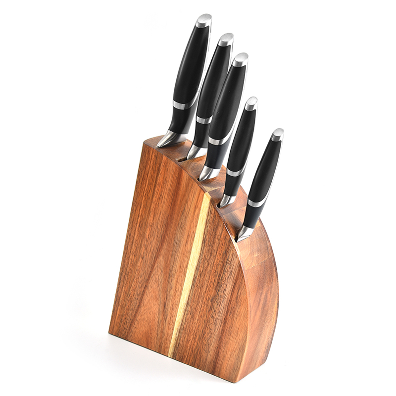 5PCS Kitchen knife set with Wooden Block