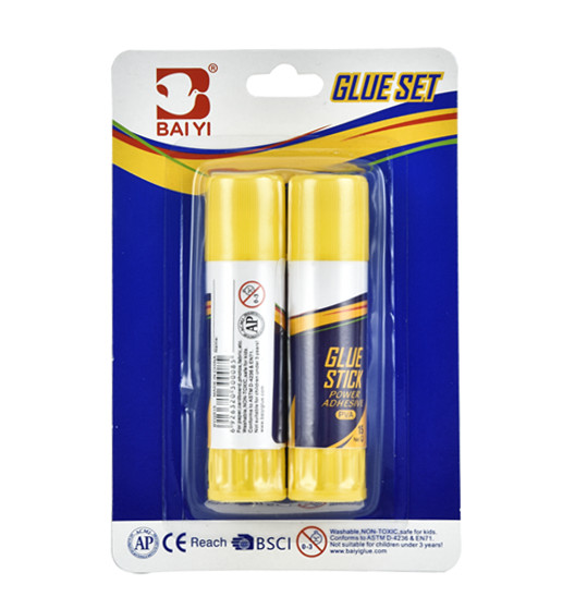 2pcs 15g PVP Glue Stick blister