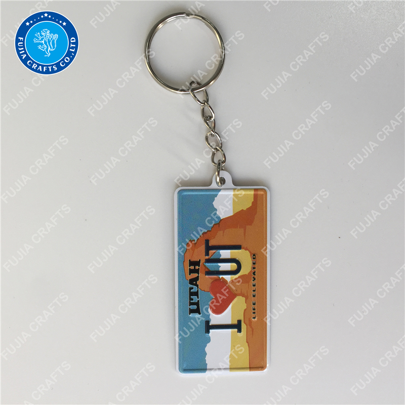 Wholesale Cheap fashion Key ring Holder Custom Logo Metal Key Chain