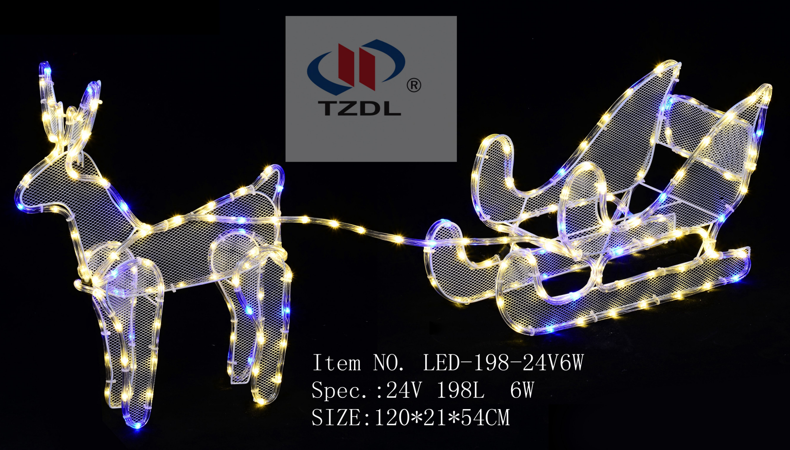 Lighting equipment /LED lighting/ / LED rope ligh motif