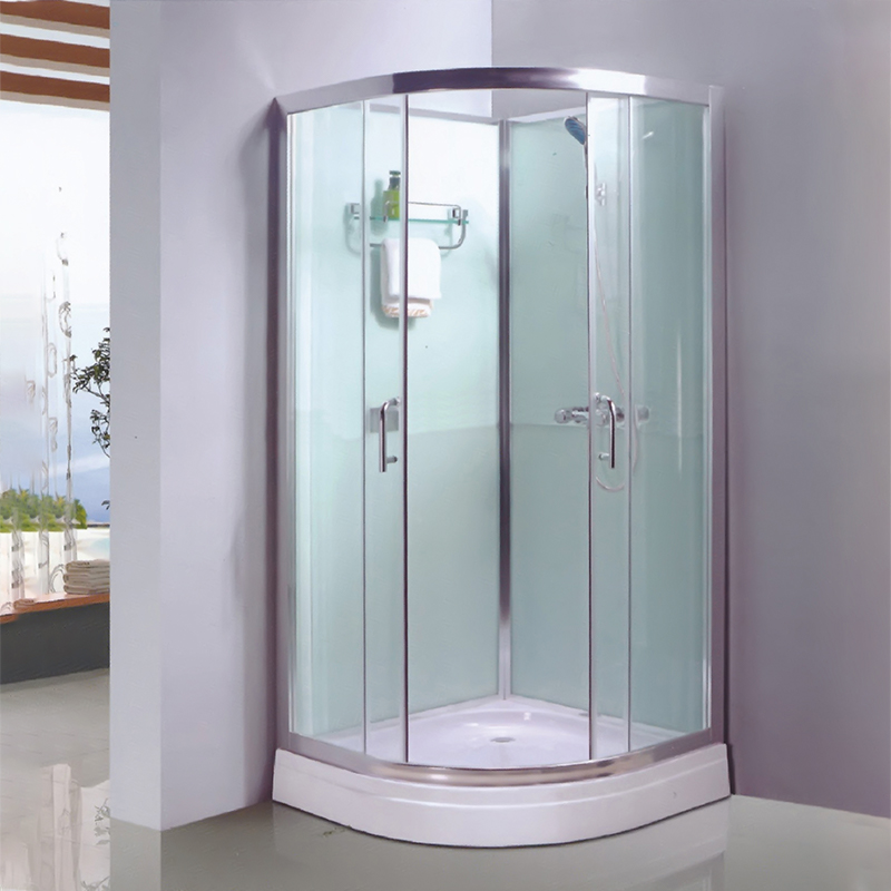 Sector Shaped Aluminum Alloy Framed Shower Enclosure