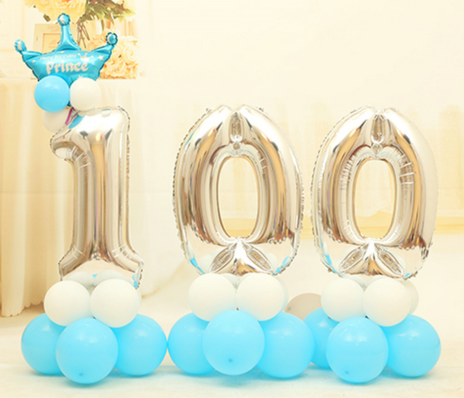 32 inch foil balloon numbers