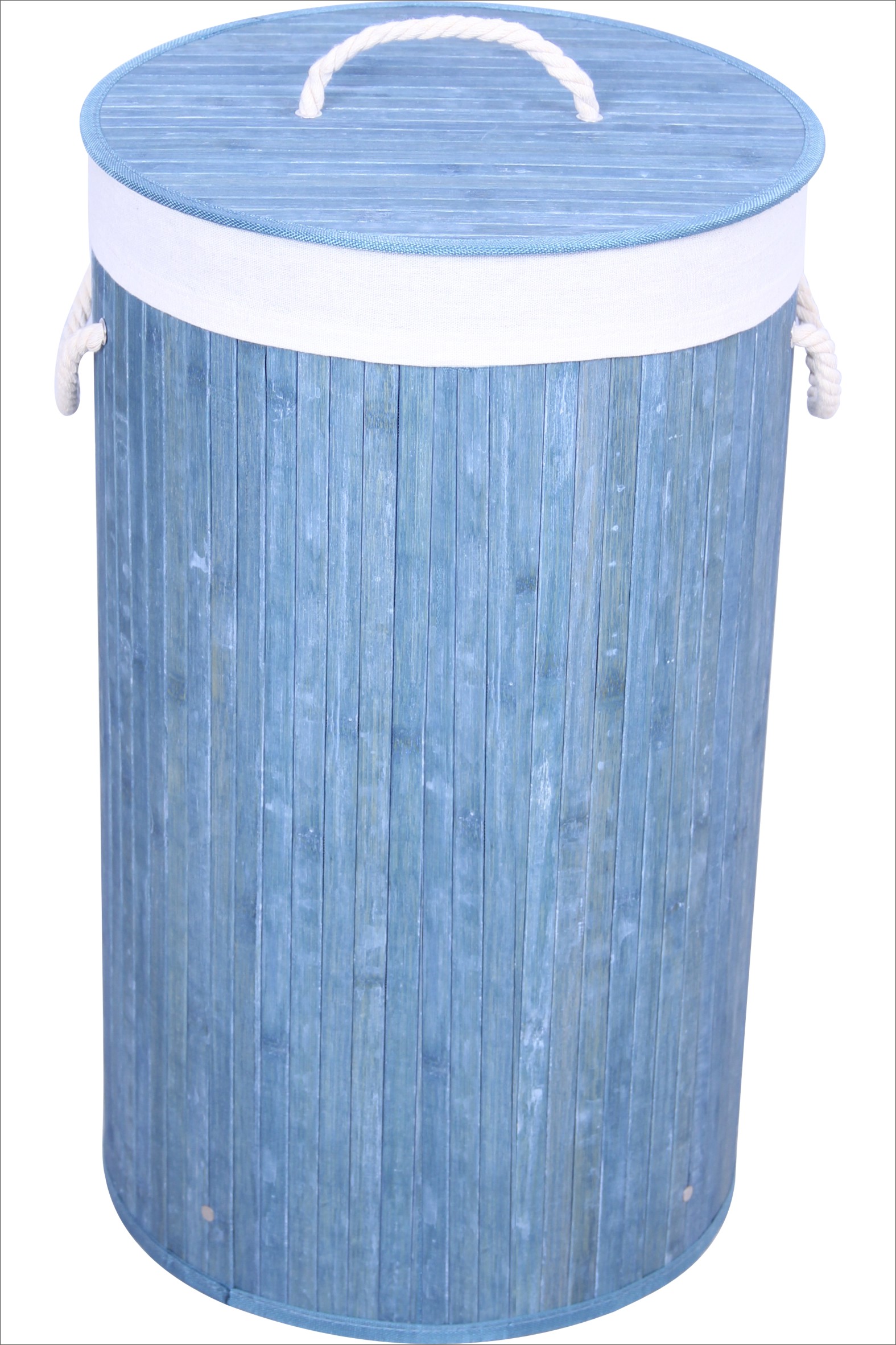 Round Bamboo Hamper,bamboo laundry basket