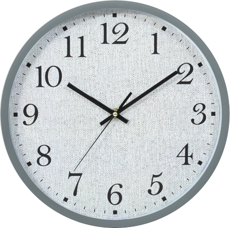 wall clock; quartz clock; best sale; Fabrics; Denim; promotion; gift; simple round clock; 12inch 30cm