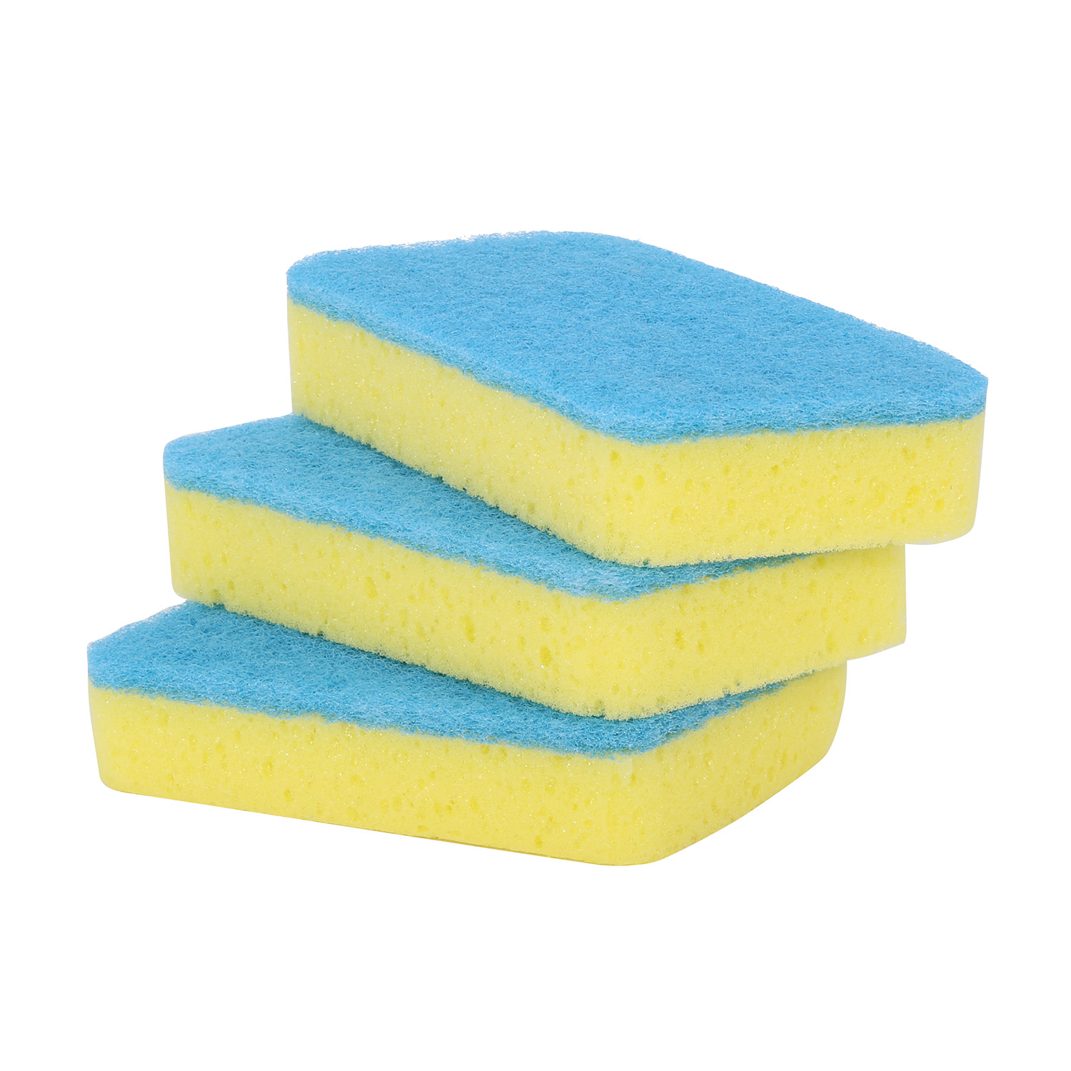 Scouring pad with Sponge