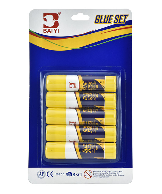 5pcs 9g Glue Stick blister card