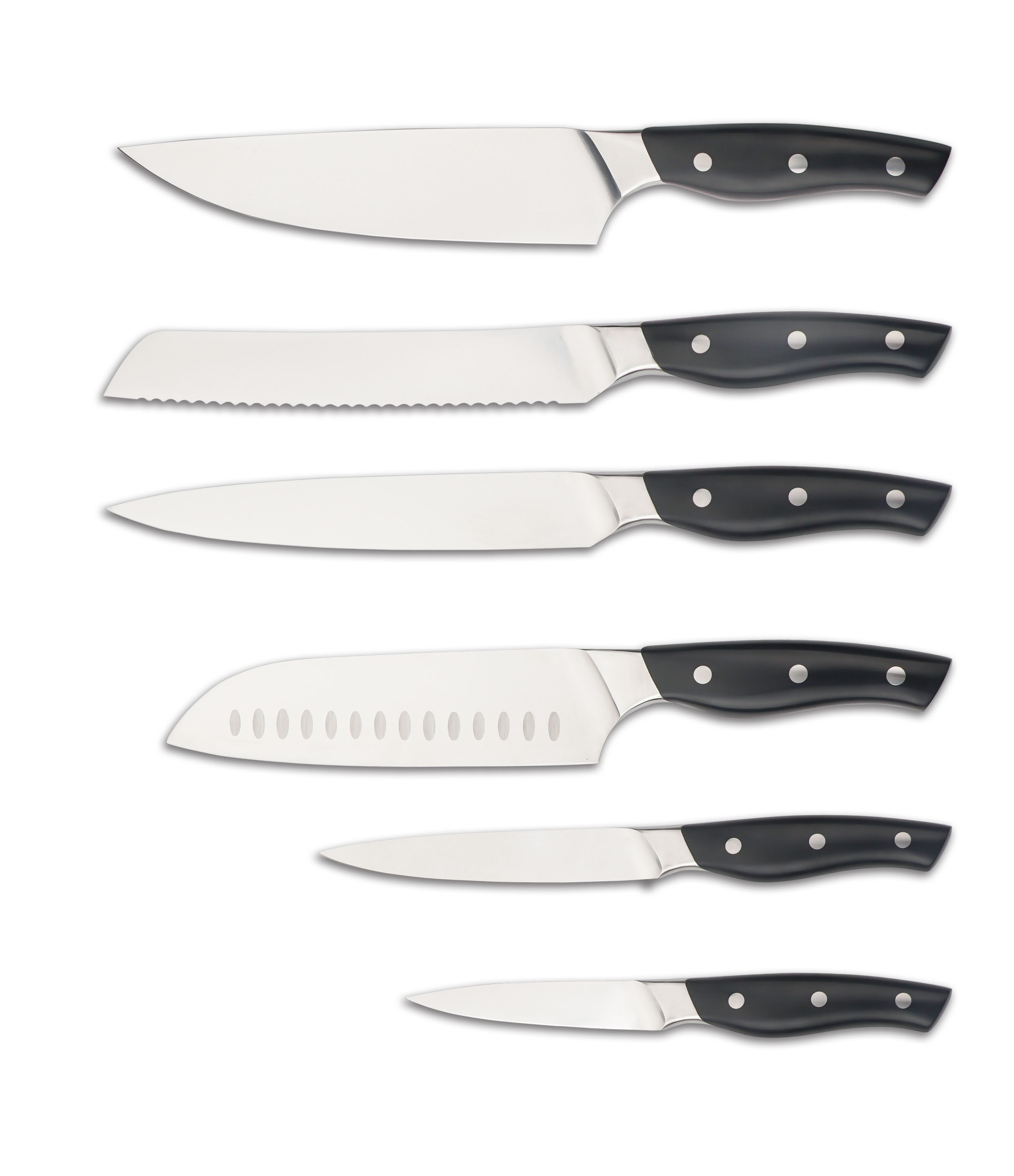 True Forged Kitchen Knife with ABS Handle.XY1903 Real Forge