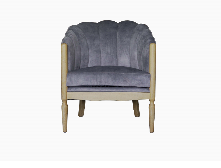 Distressed brushed Arm Chair
