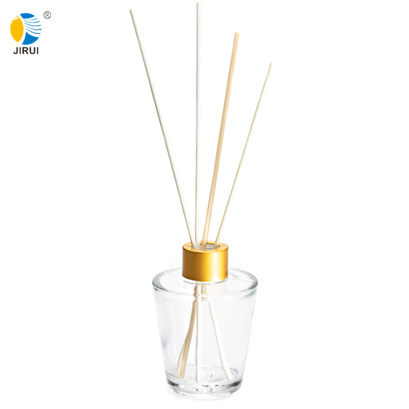 120ml Cone Shape Glass Bottle Home Fragrance Perfume Bottle Aroma Reed Diffuser Glass Bottle