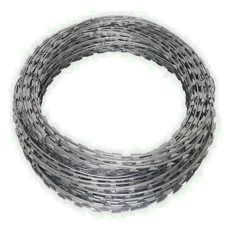 250mm Razor Barbed Wire Concertina Razor Wire Razor Blade Tape