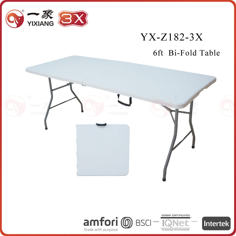 HDPE 6ft Bi-Folded table
