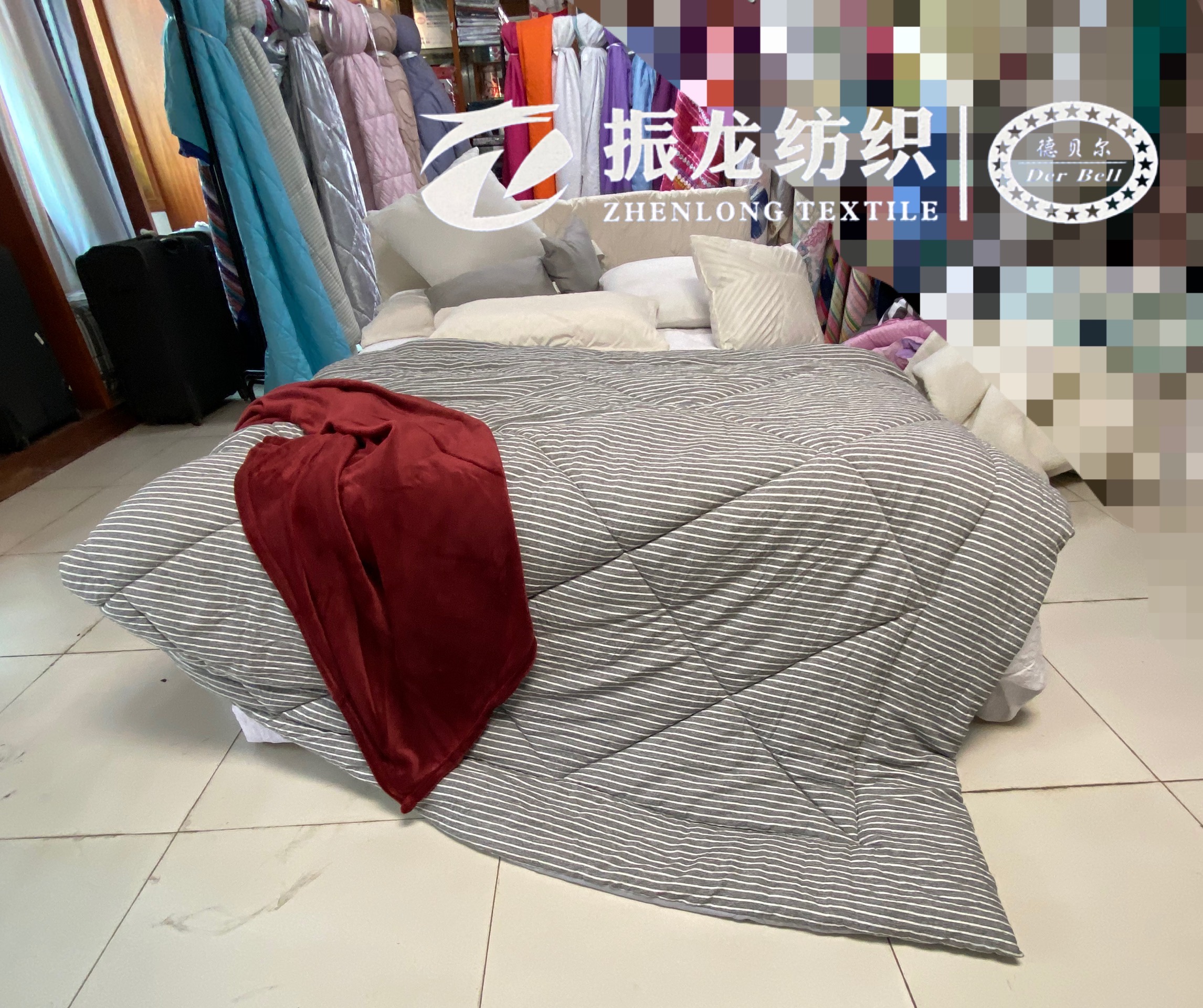 Huzhou Zhenlong Textile Co., Ltd. – Polyester pillow sham 2
