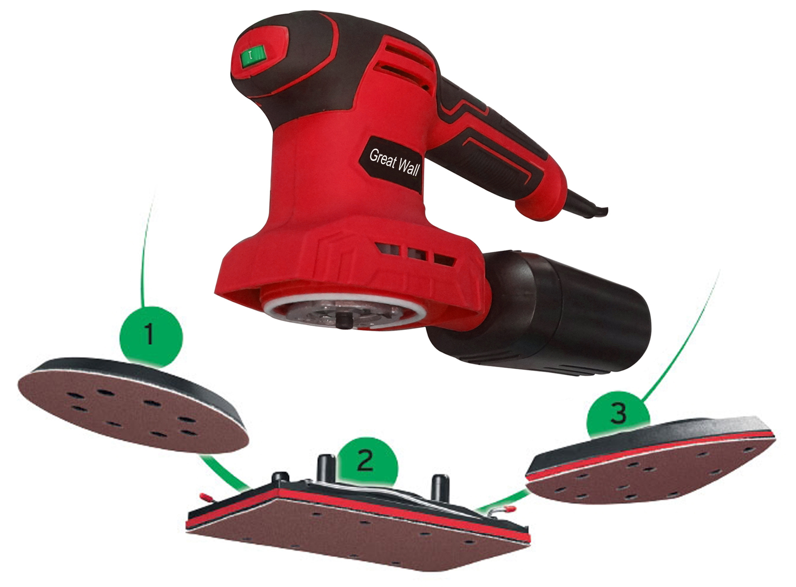 3 in 1 Palm Sander